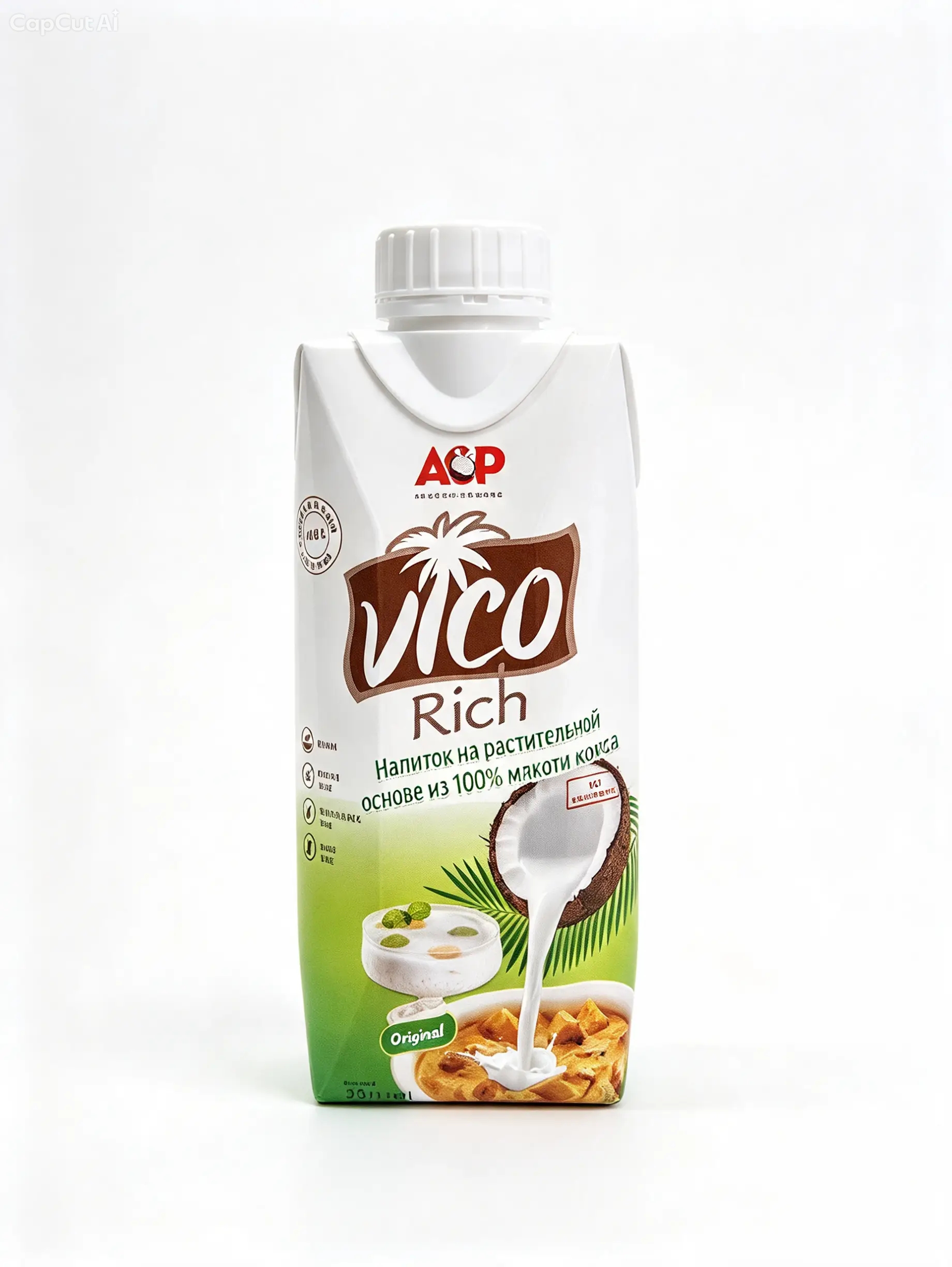 Vico Rich кокосовое молоко 330 мл.
