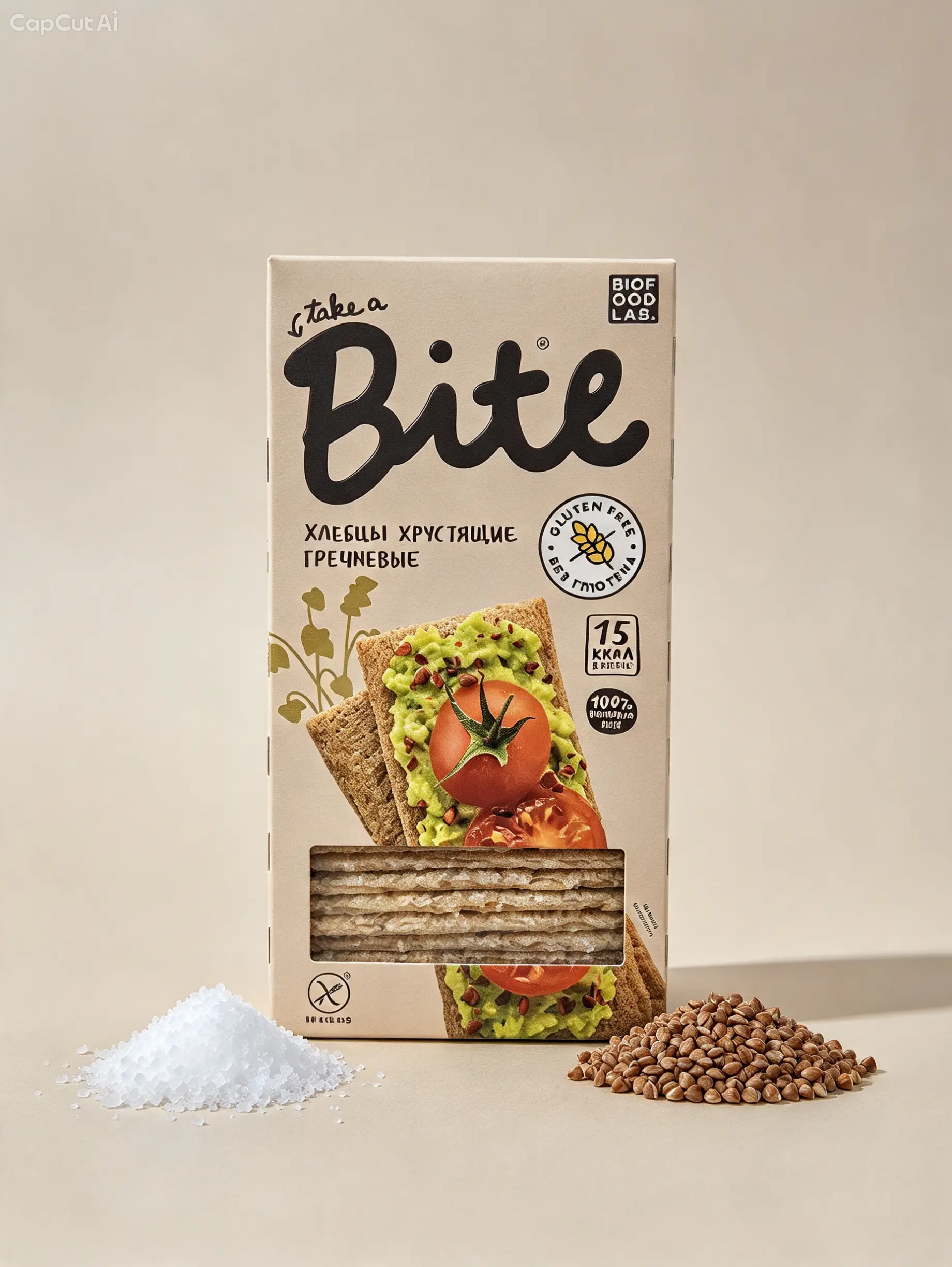 Хлебцы Bite хрустящие гречневые 150 гр