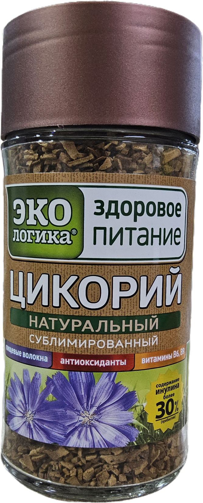Цикорий растворимый сублимированный без кофеина банка 85 г