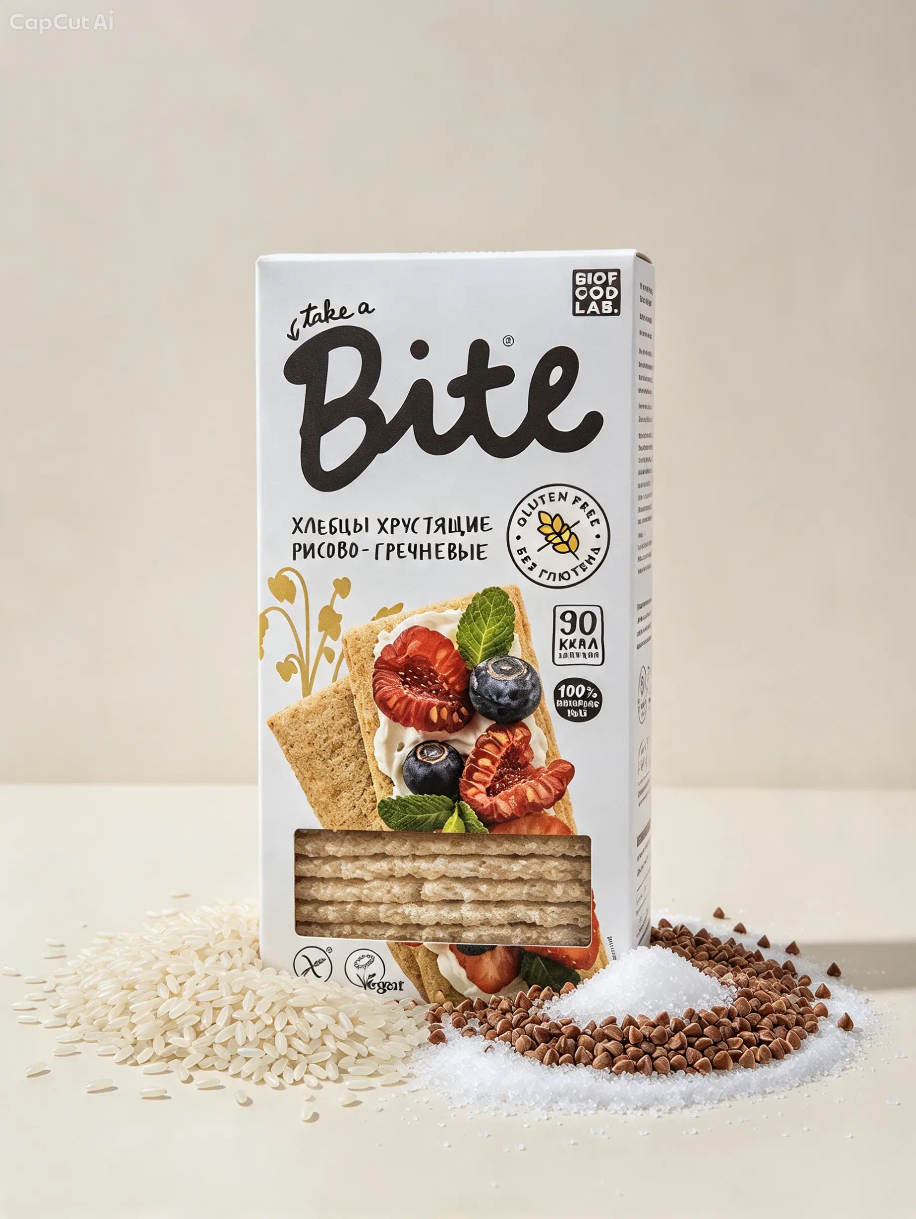 Хлебцы Bite хрустящие рисово-гречневые 150 гр