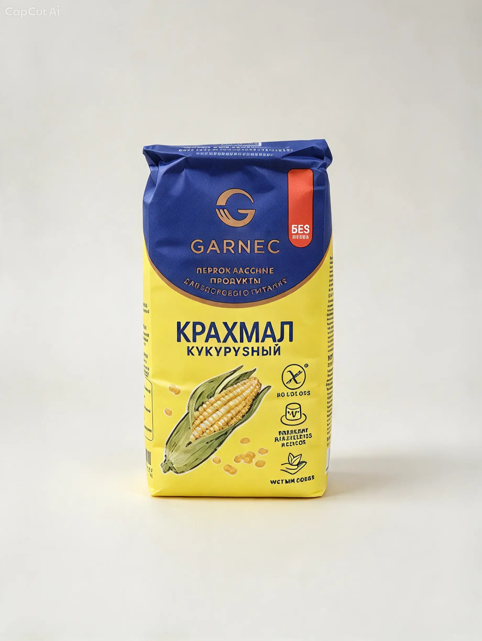 Крахмал кукурузный "Garnec" без глютена, 400 г