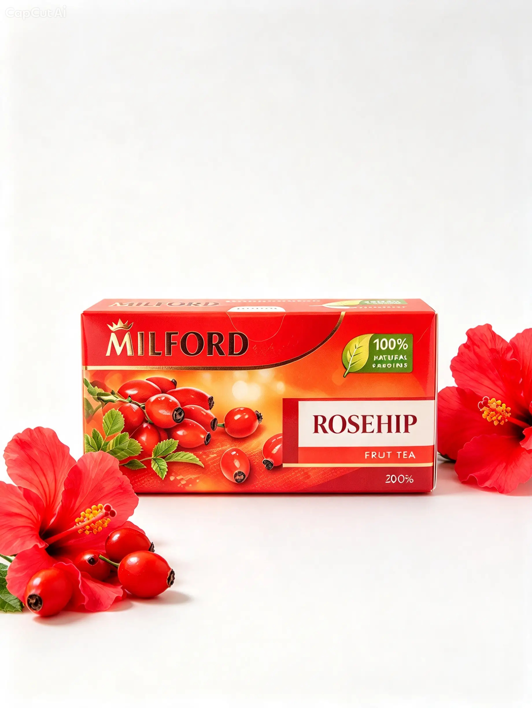 Шиповник - Напиток чайный MILFORD, 20 пакетиков