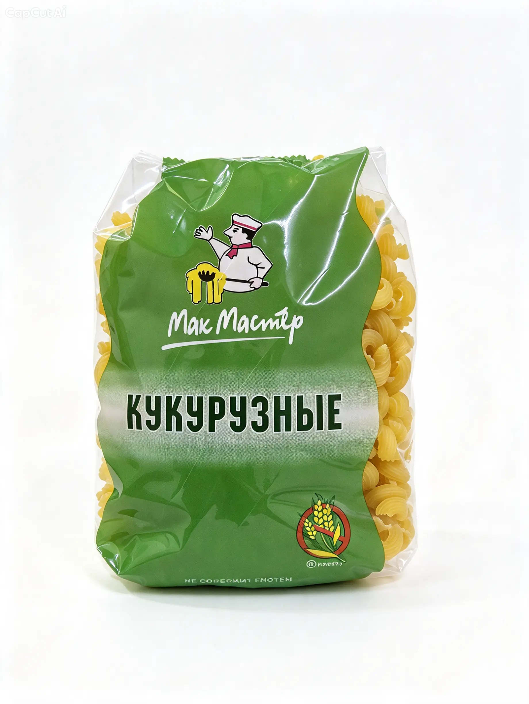 Безглютеновая кукурузная рифленая трубочка МакМастер, 300г