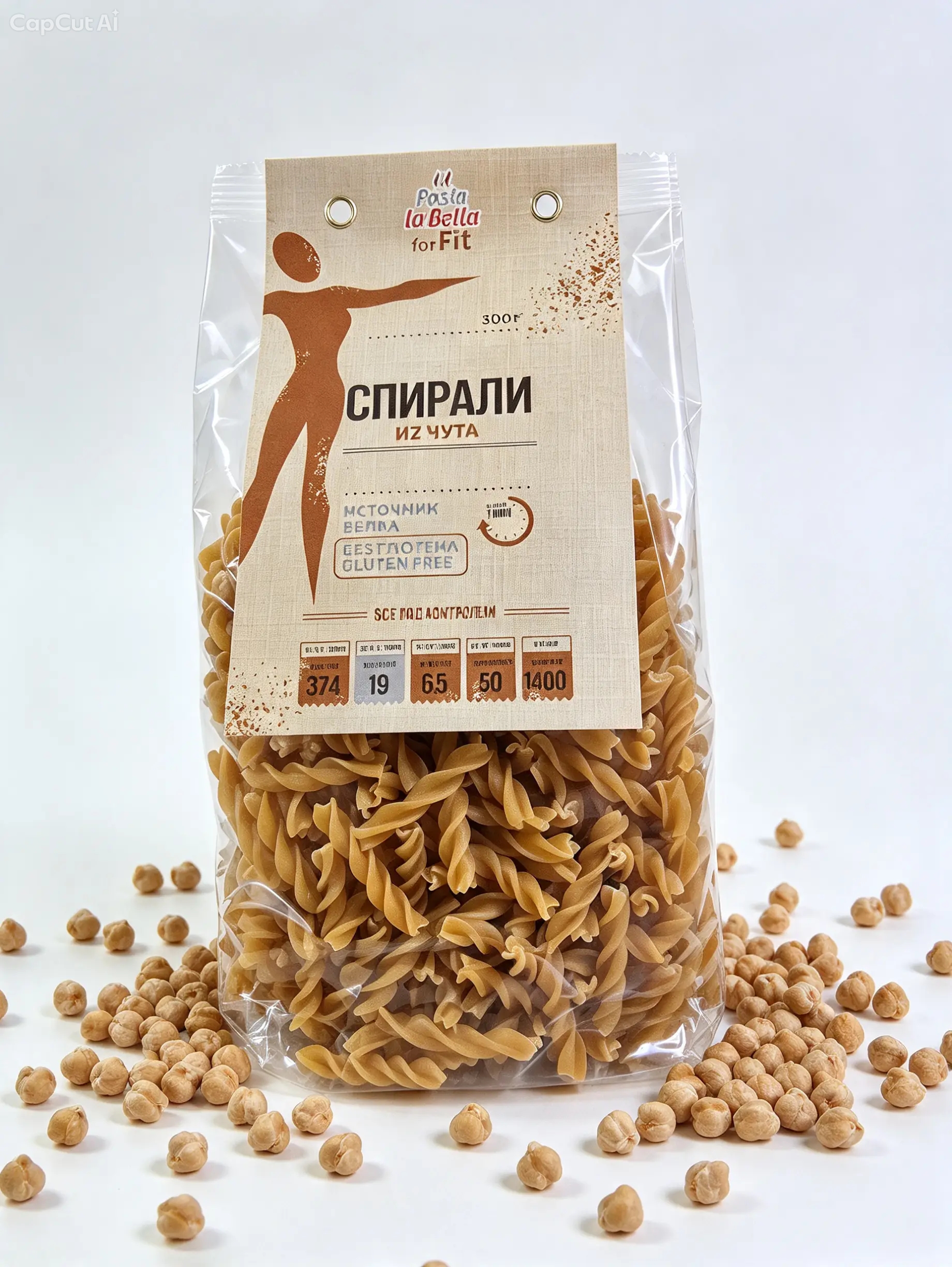 Pasta la Bella Спирали из нута 300 гр
