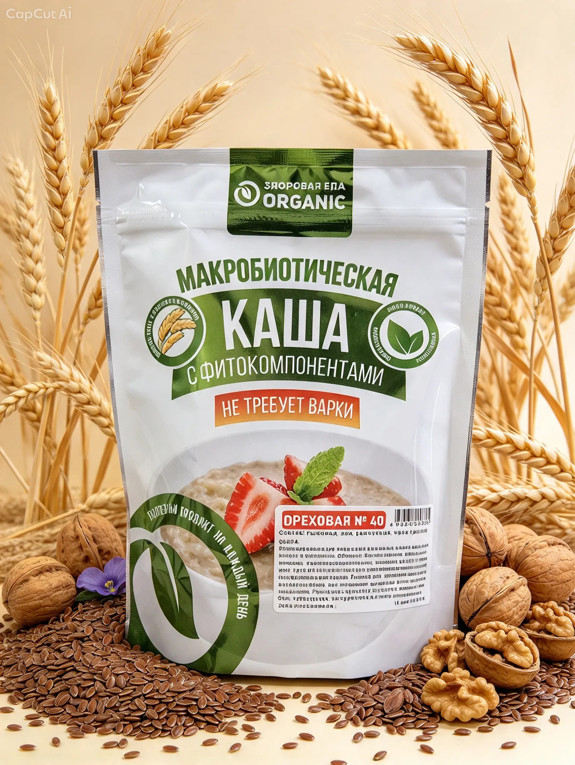 Каша № 40 «Ореховая» 200 гр