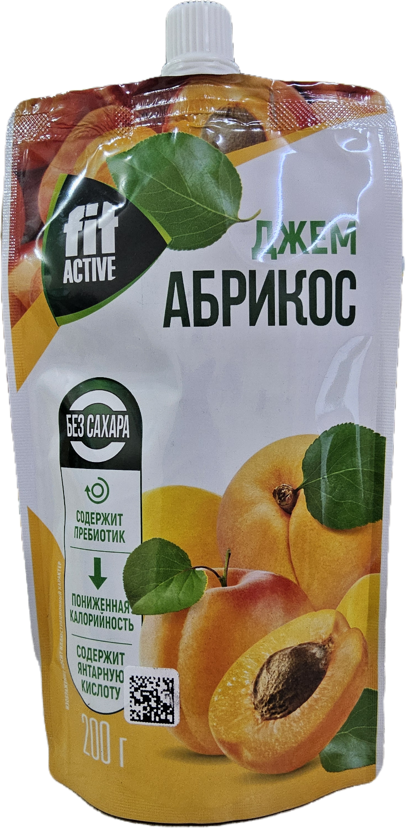 Джем Абрикос Fit Active 200 гр.