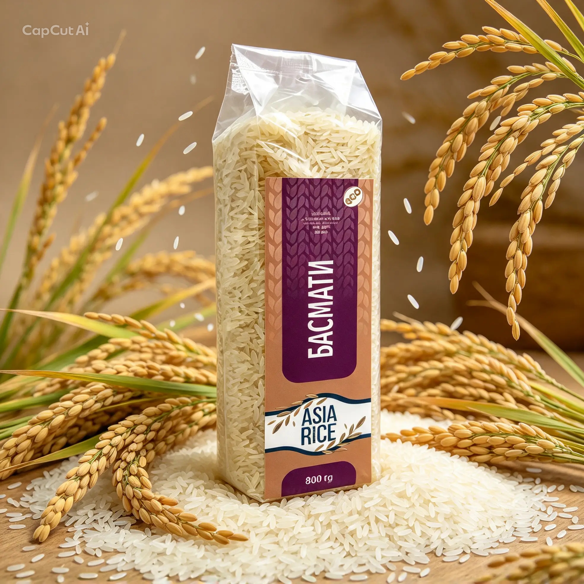 Рис Басмати Asia Rice, 800 гр
