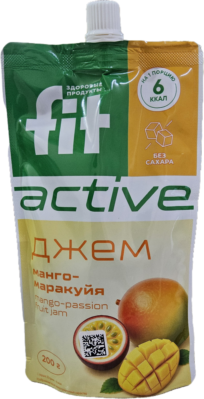 Джем Манго маракуйя Fit Active 200 гр.