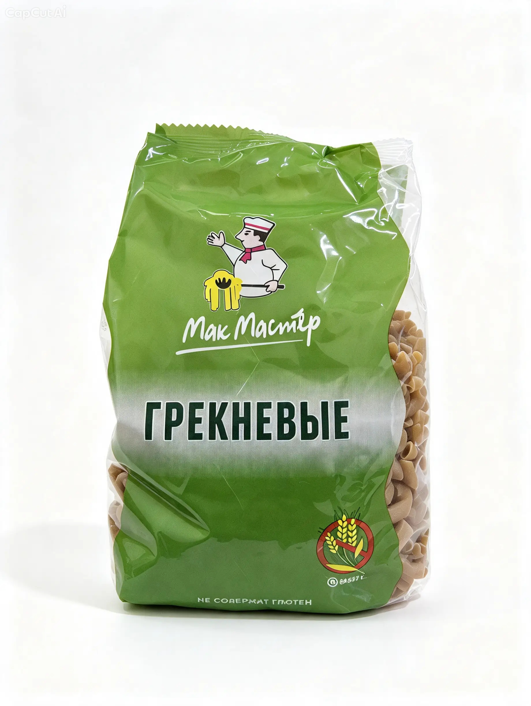 Безглютеновый гречневый рожок МакМастер, 300г